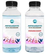 Resina Epoxi Para Artesanato Alta Viscosidade Ag 300G