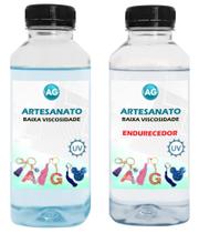 Resina Epoxi Para Artesanato De Baixa Viscosidade Ag 500G