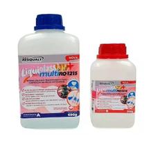 Resina Epoxi Resiqualy Liquiglass Uv+ Multi Rq 1215 Kit 1kg
