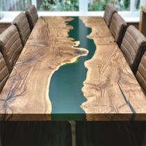 Resina Epoxi Transparente Para Madeira, Piso Kit 3kg