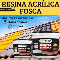 Resina Fosca Acrílica Base Água Incolor Impermeabilizante Resina Fosca Acrílica Base Água Incolor Impermeabilizante
