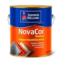 Resina Impermeabilizante Acrílica Novacor Acabamento Brilhante Transparente Sherwin Williams