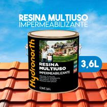 Resina Multiuso Hydronorth 3,6 Litros Brilhante Resina Multiuso Hydronorth 3,6 Litros Brilhante