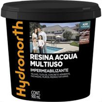 Resina Multiuso Hydronorth Acqua Color Brilhante 900Ml Vermelho Oxido Pote
