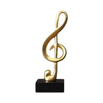 Resina Notas Musicais Modelo Ornamentos Para Sala De Estar Refrigerador De Vinho Tv Armário