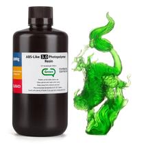 Resina para Impressora 3D ELEGOO ABS-like 3.0 - 1000g Verde Transparente (405nm)