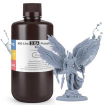 Resina para Impressora 3D ELEGOO ABS-Like 3.0 Plus Cinza - 1000ml