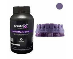 Resina Para Impressora 3D PrintaX Model Violeta Lilás 500g Odontomega Resina Para Impressora 3D PrintaX Model Violeta Lilás 500g Odontomega