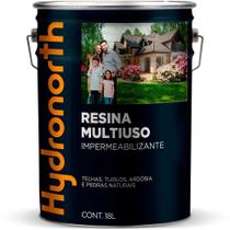 Resina Solvente Hydronorth Multiuso Amarelo Demarcação Balde 18L