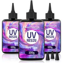 Resina UV Bond Craftor Craft Jewelry Making 300g de transparência Resina UV Bond Craftor Craft Jewelry Making 300g de transparência