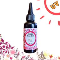 Resina UV Epoxi Hard - Sem Odor, Cura Rápida e Alta Aderência