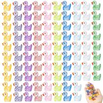 ResinGlow Kit com 370 Mini Patinhos de Resina com Glitter