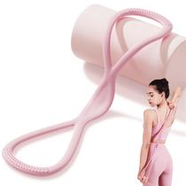 Resistance Bands Victoriousact Figure 8 com alças rosa, pacote com 1