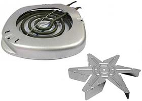 Resistência 220v com Hélice de reposição para fritadeira airfryer modelos Ri9217 Ri9220 Ri9225