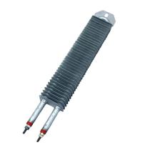 Resistência Aletada Inox 900w 220v 250mm Para Secadora Industrial Cabine Pintura Estufa A Seco Resistência Aletada Inox 900w 220v 250mm Para Secadora Industrial Cabine Pintura Estufa A Seco