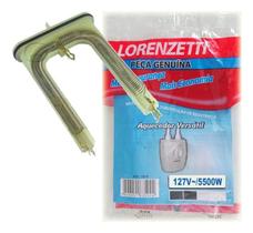 Resistencia aquecedor versatil 127v x 5500w 755e lorenzetti