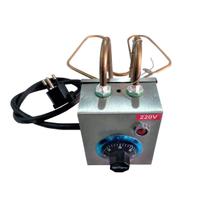 Resistência C/ Termostato Tacho Pastel Em Inox 7 Litros 110v Resistência C/ Termostato Tacho Pastel Em Inox 7 Litros 110v
