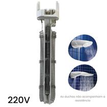 Resistencia Compatível Lorenzetti Chuveiro Ducha Topjet ou Advanced Turbo 220V 7500W - Pratimix