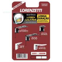 Resistencia Ducha Acqua Ultra 220V 6800W Lorenzetti (3065-A) Original