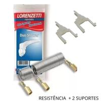 Resistência Ducha Duo Shower Multi Eletronica C/ 2 Suportes 220v 6800w Lorenzetti