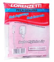 Resistencia Ducha Higienica 3T 220V 4300W Lorenzetti (400-E) Original