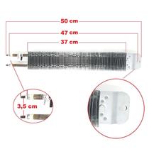 Resistência Elétrica Aletada Para Estufa 500mm 500w 220v Resistência Elétrica Aletada Para Estufa 500mm 500w 220v