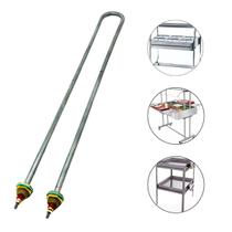 Resistência Elétrica Para Marmiteiro Banho Maria Buffet Restaurante 2000W 220V 445 mm Comprimento