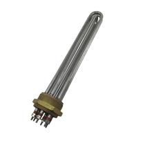 Resistencia Flange Rosca 2 Pol 9000w Boiler Sauna Tanques