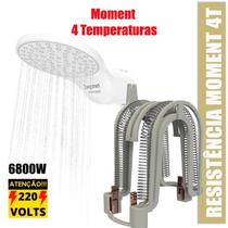 Resistencia Moment 4 Temperaturas 220v 6800w Chuveiro, Ducha Resistencia Moment 4 Temperaturas 220v 6800w Chuveiro, Ducha
