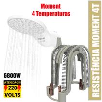 Resistencia Moment 4 Temperaturas 220v 6800w Chuveiro, Ducha