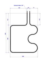 Resistências para Fornos MÜELLER Sonetto - 750W - 127V