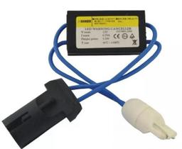 Resistor CANBUS Canceller Soquete T10 5W para Lâmpadas LED de Lanterna