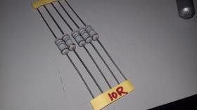 Resistor Potencia Precisão 10r 5% 1w Lote 5 Peças