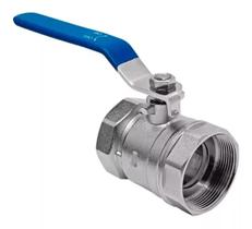 Resistro Válvula De Esfera Monobloco Inox Rosca 3/4 Alavanca Resistro Válvula De Esfera Monobloco Inox Rosca 3/4 Alavanca