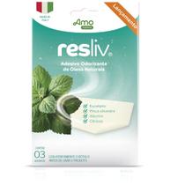 Resliv - adesivo odorizante para respiração - amoveri farma