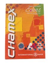 Resma de papel A4 cor Rosa com 500 folhas Chamex