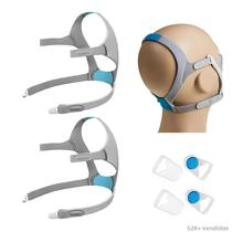 ResMed AirFit AirTouch N20 CPAP: Sistema De Fixação E Almofada (2 Pacotes) Estrutura E Almofada ResMed AirFit AirTouch N20 CPAP: Sistema De Fixação E Almofada (2 Pacotes) Estrutura E Almofada