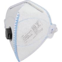 Respirador Descartável Rdv2202 Pff2 Branco Dobrável Com Válv Respirador Descartável Rdv2202 Pff2 Branco Dobrável Com Válv