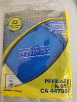 Respirador Descatavel Pff2 - Azul Respirador Descatavel Pff2 - Azul