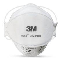Respirador dobravel aura 9320+br s/ valvula pff2 3m ca 30592