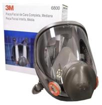 Respirador Facial Inteira Reutilizavel 3M 6800 Medio HB004371207 CA 7298