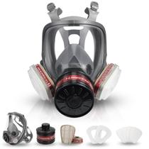 Respirador facial reutilizável com máscara de gás FAKYFJ com filtro de 40 mm