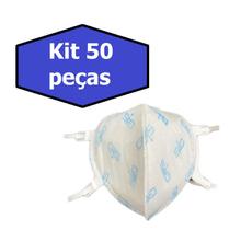 Respirador gvs branca pff2 n95 ( kit 50 unid )