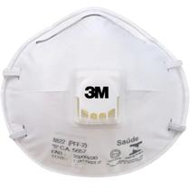 Respirador PFF2 branco com válvula 3M CA 5657 Respirador PFF2 branco com válvula 3M CA 5657