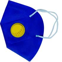 Respirador PFF2 com válvula azul Super Safety CA 44595 Respirador PFF2 com válvula azul Super Safety CA 44595