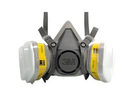 Respirador reutilizável semifacial 3m série 6200 refil 6003 Respirador reutilizável semifacial 3m série 6200 refil 6003