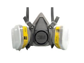 Respirador reutilizável semifacial 3m série 6200 refil 6003