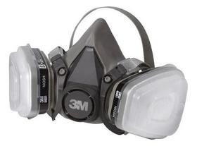 Respirador Semi Facial 3m Serie 6200 Cartucho 6001 Filtro 5n11 Ret. 501 - Loja Secom