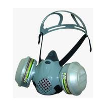 Respirador semifacial absolute com filtro 3813 abek1p2 multigases - AIRSAFETY