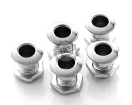 Respiro de Tambor Zellmer by Spanking Kit com 5 de 16mm em Aço com Rosca e Bucha de Fixação Air Vent Respiro de Tambor Zellmer by Spanking Kit com 5 de 16mm em Aço com Rosca e Bucha de Fixação Air Vent